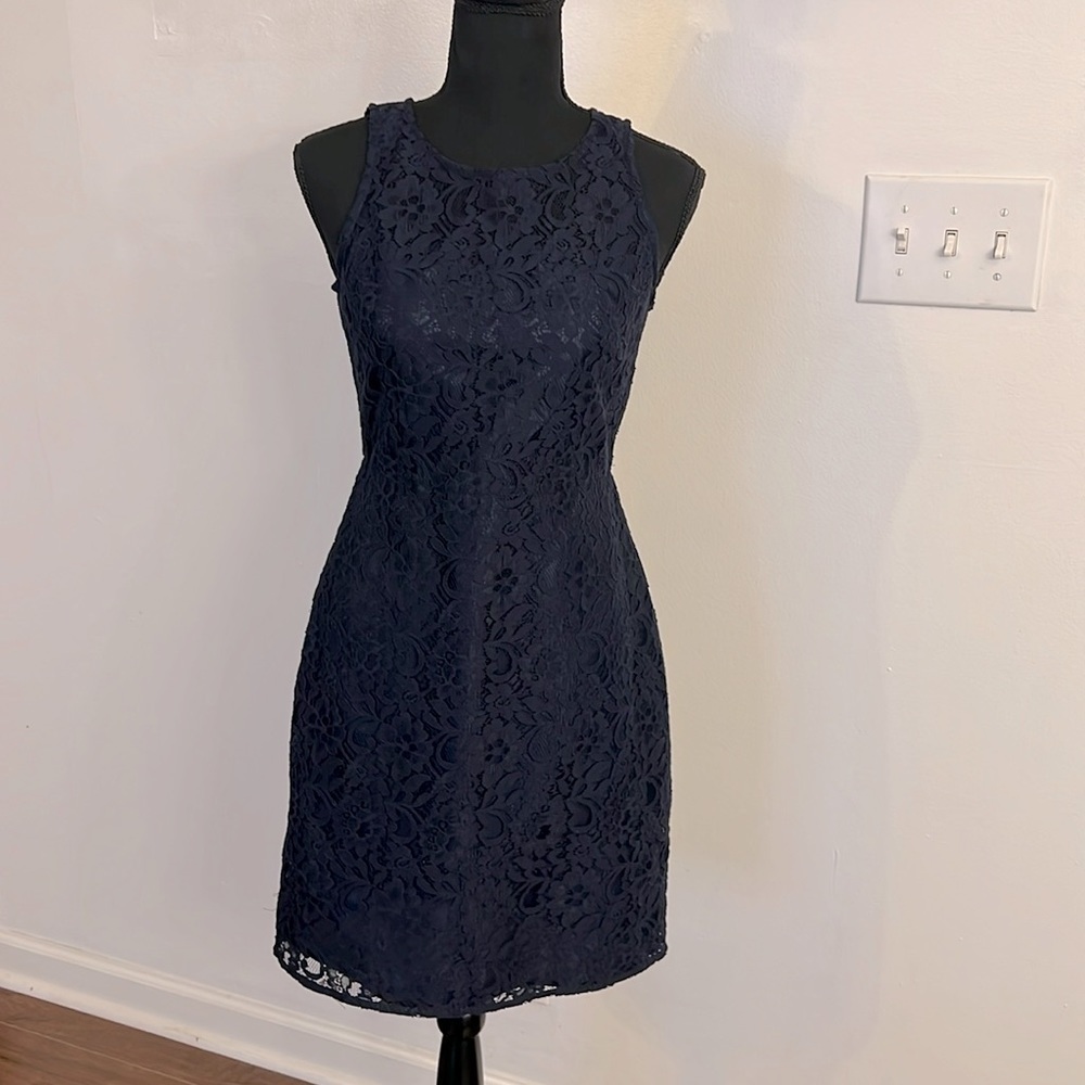 J. Crew Elegant Cotton Midi Dress, Sz. 0.